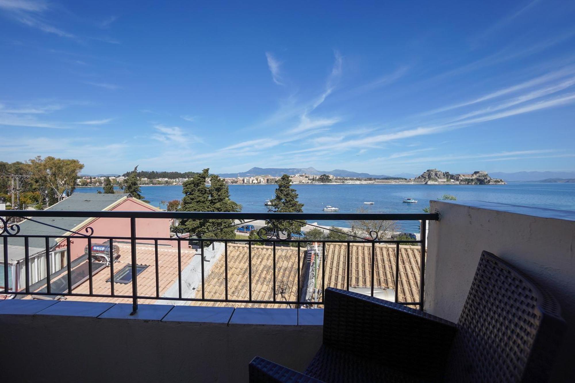 Anemomilos Sea View Penthouse Corfu  Exterior foto