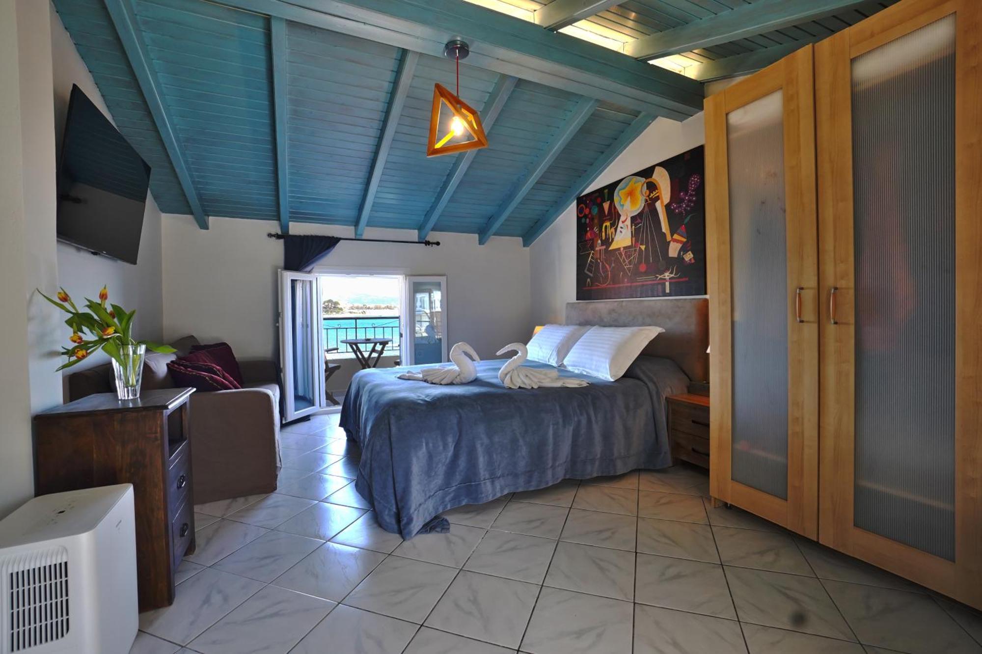 Anemomilos Sea View Penthouse Corfu  Exterior foto