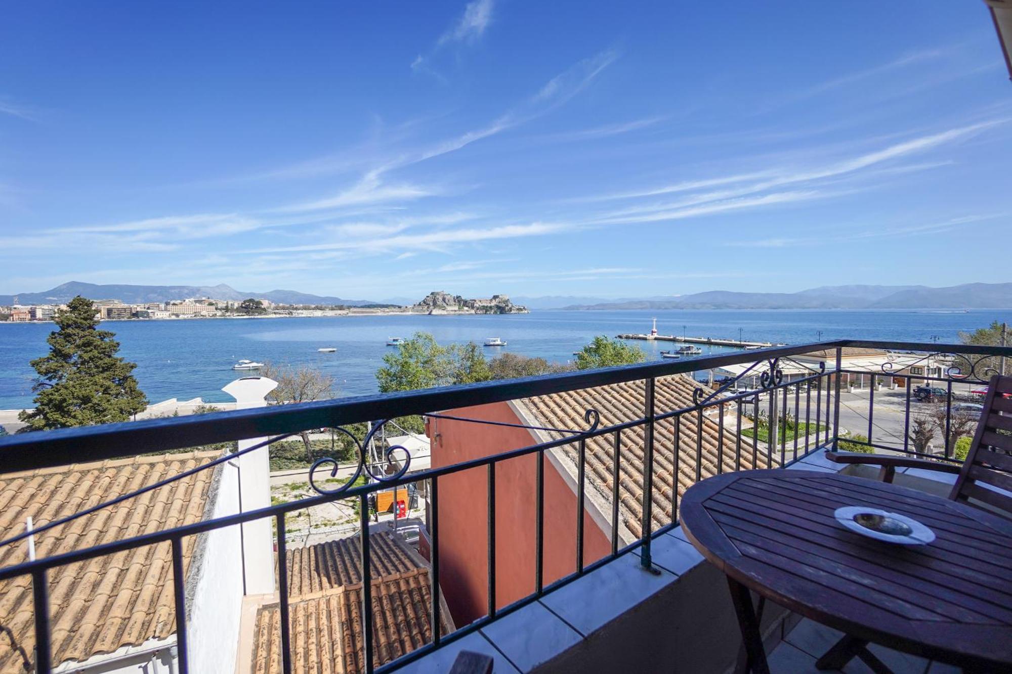 Anemomilos Sea View Penthouse Corfu  Exterior foto